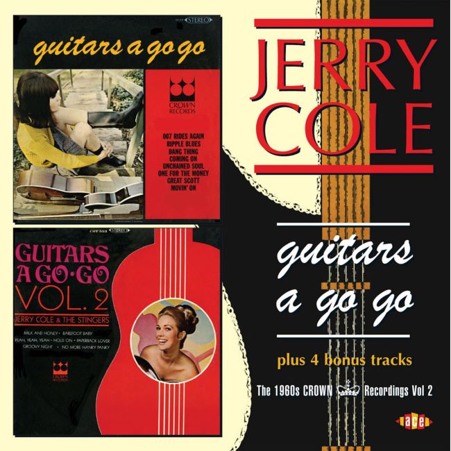 Cole ,Jerry - 2on1 Guitars A go Go / Guitars A Go Go Vol 2